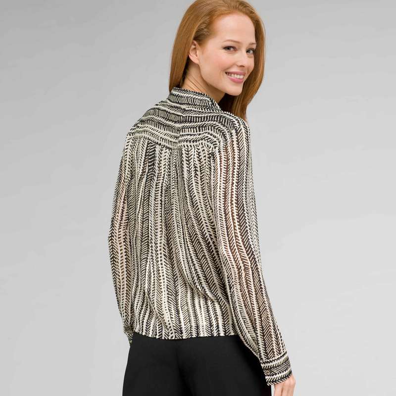 Classic Print Blouse, New Rattan Multi, large image number 1